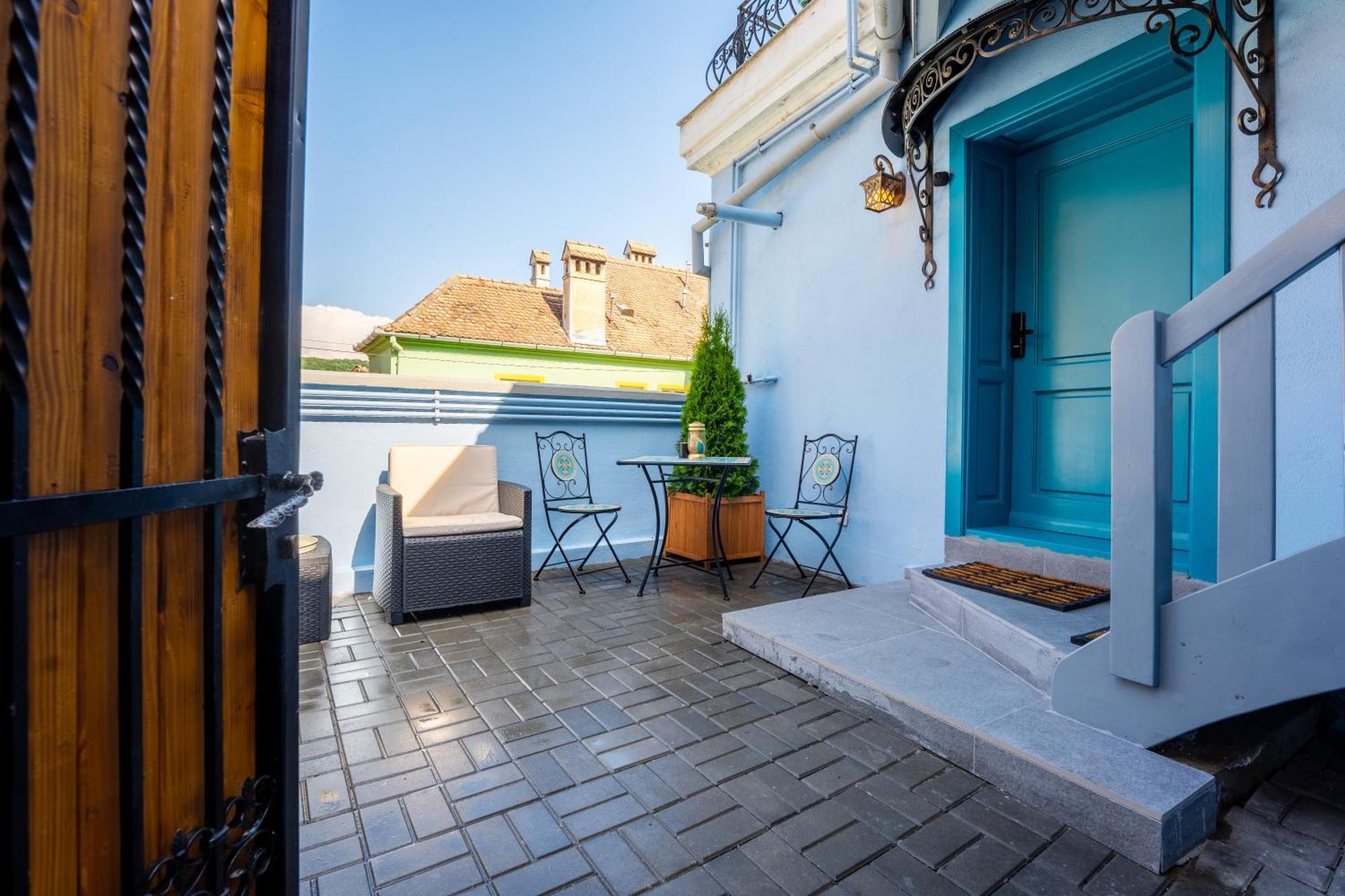 Blue House Citadel Elite Sighisoara 아파트 외부 사진