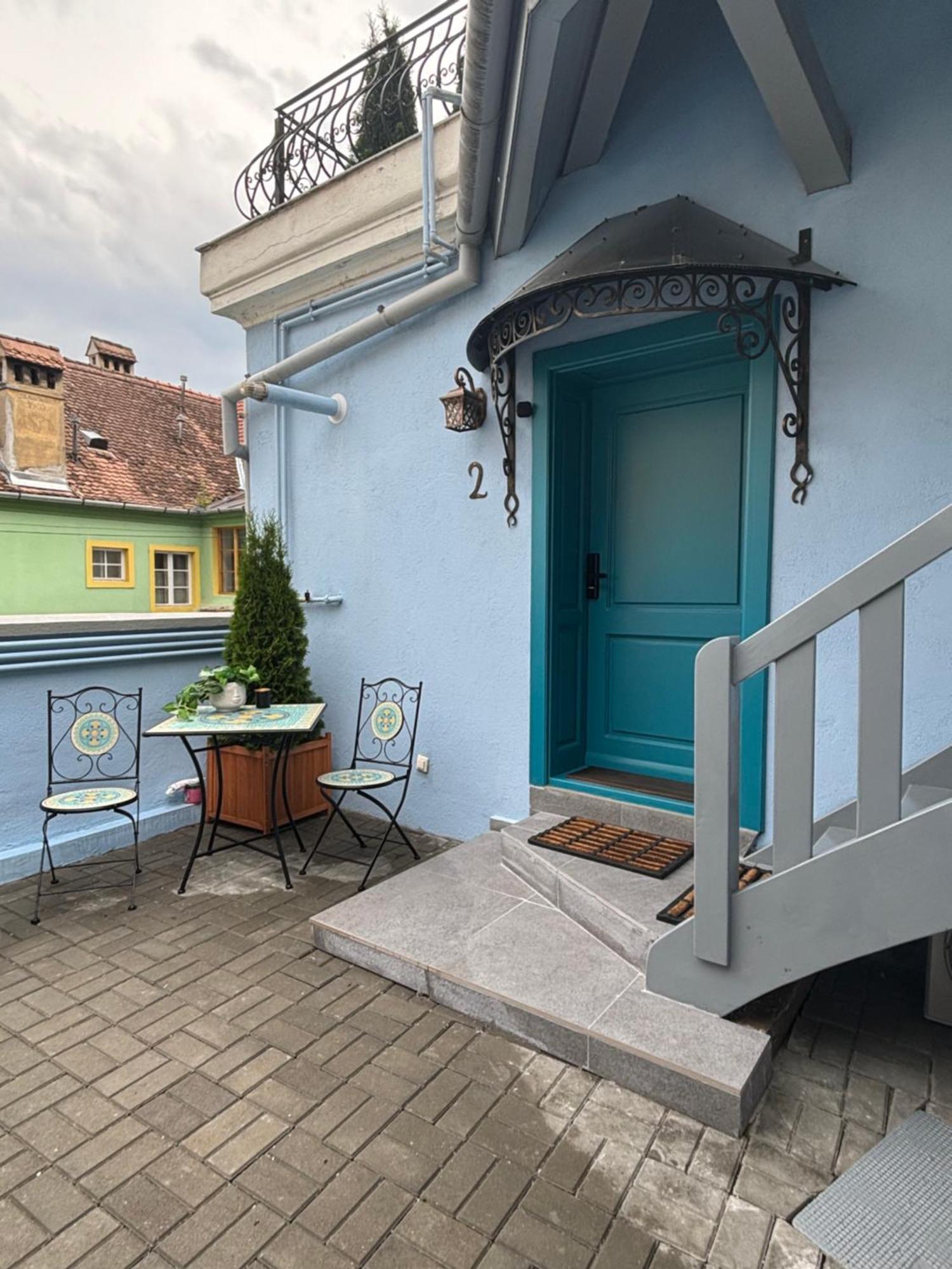 Blue House Citadel Elite Sighisoara 아파트 외부 사진
