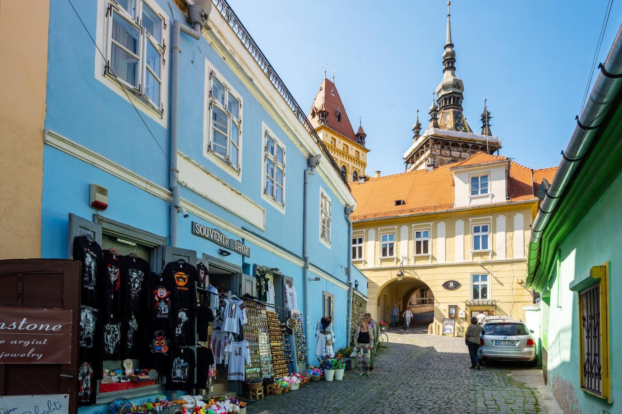 Blue House Citadel Elite Sighisoara 아파트 외부 사진