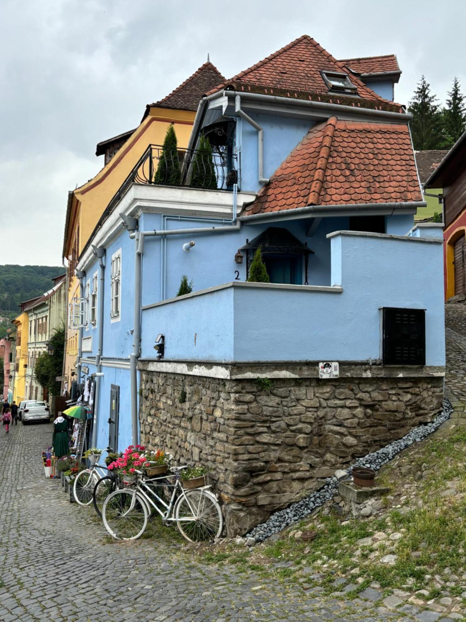Blue House Citadel Elite Sighisoara 아파트 외부 사진